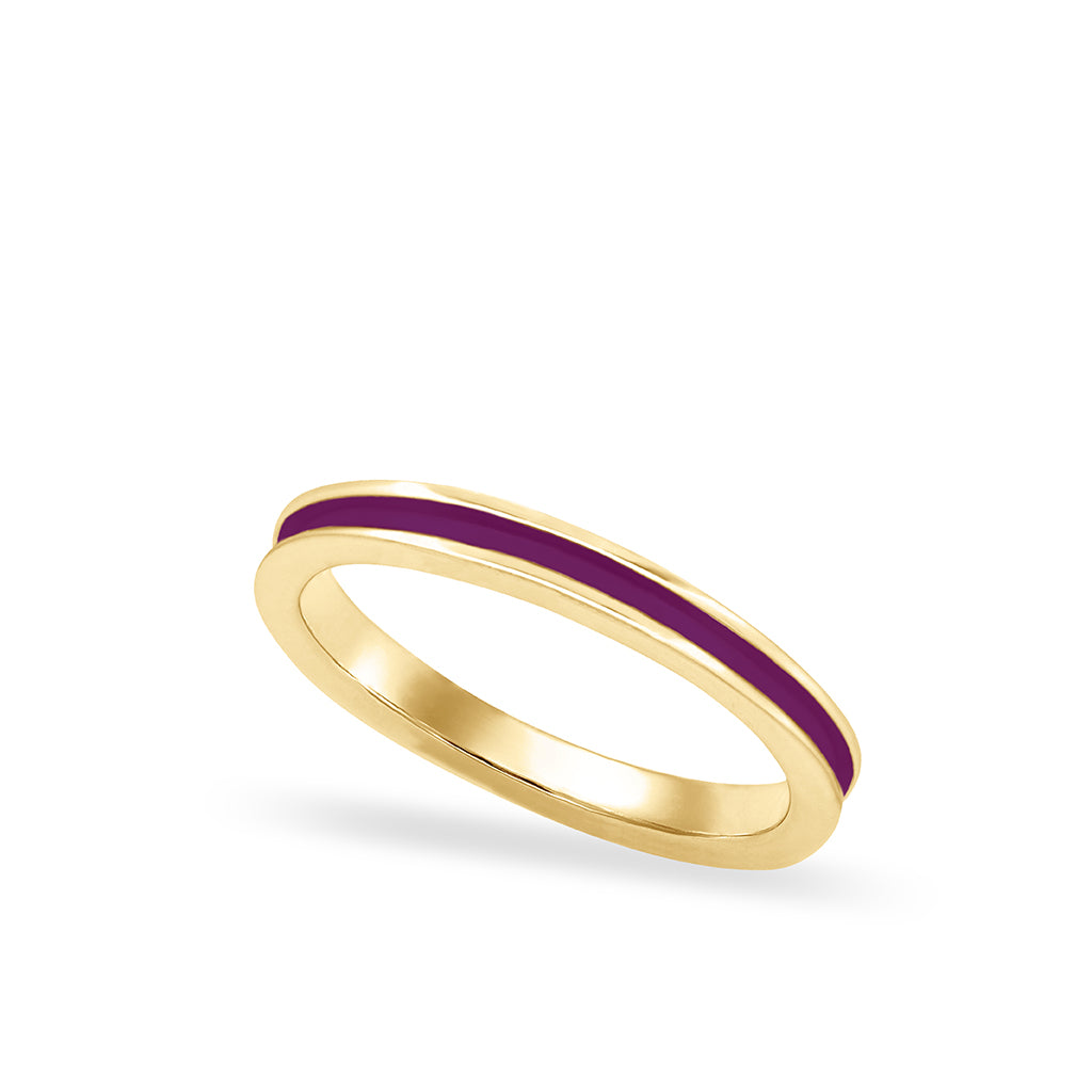 Image of Enamel<br>Stacker Ring