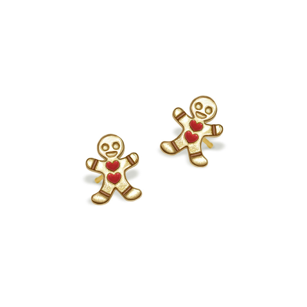 Image of Mini Gingerbread Earrings