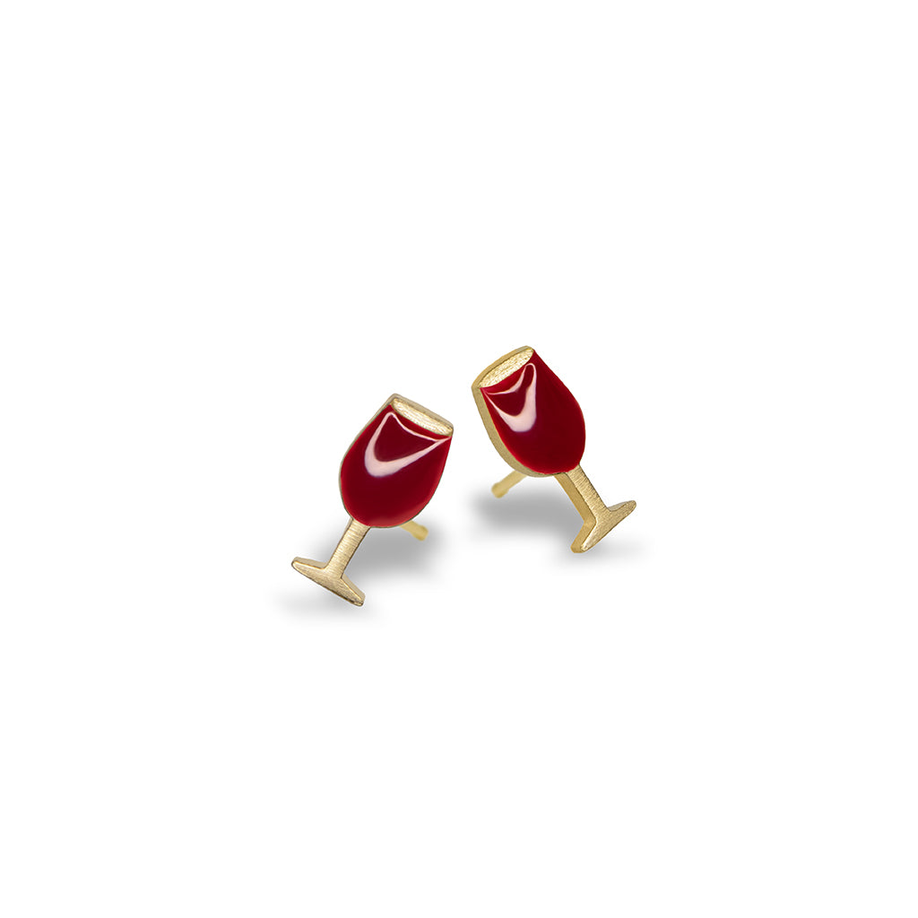 Image of Mini Wine Glass<br>Earrings