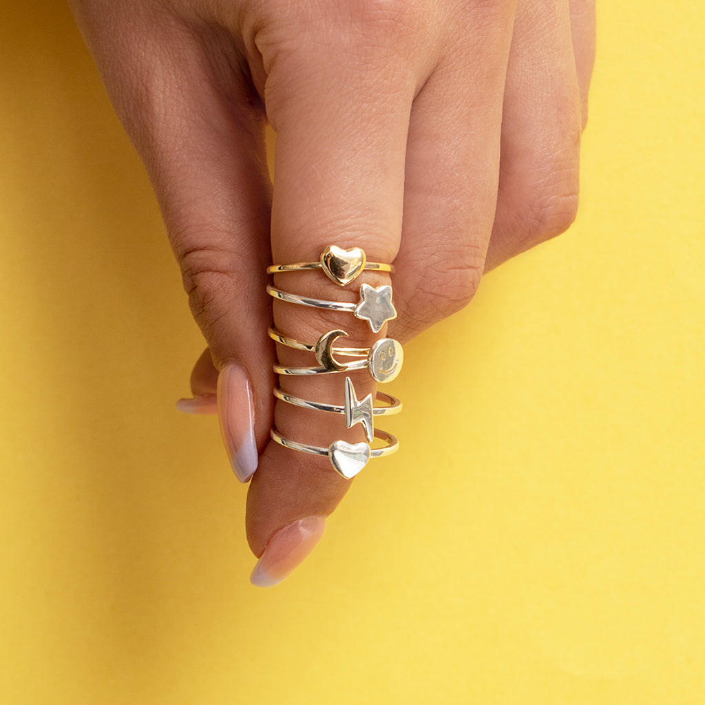 Mini Additions  Butterfly Stackable Ring