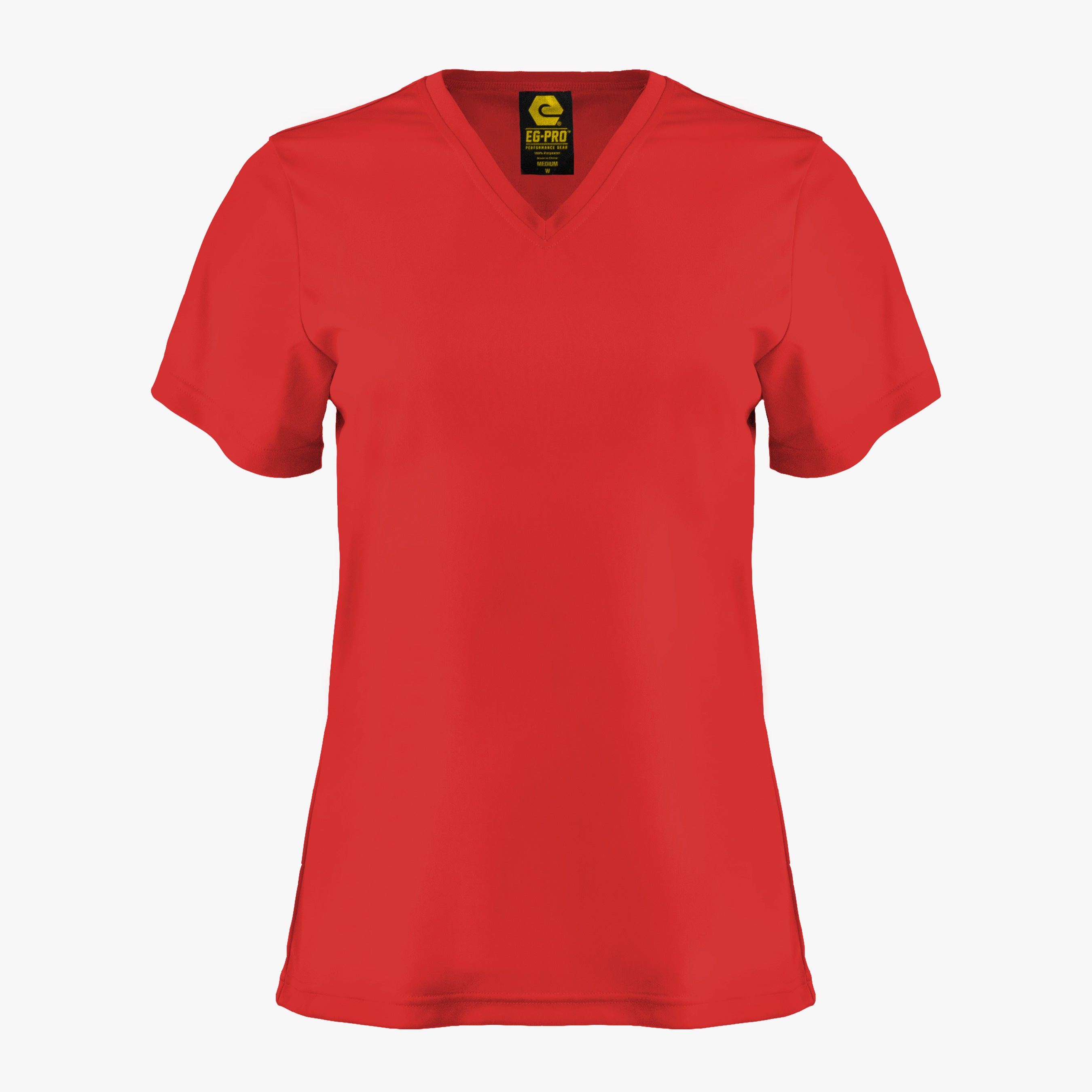 #E165 / Basic Training Women's V-Neck Tee (Set-In Sleeves)