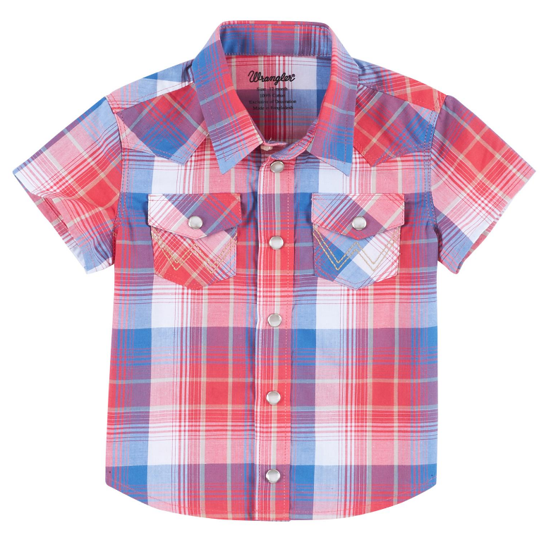 Infant Boy's Wrangler Snap Front Shirt #112315082 | High Country Western  Wear