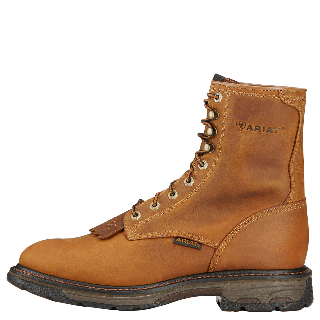 Ariat lace up steel clearance toe boots