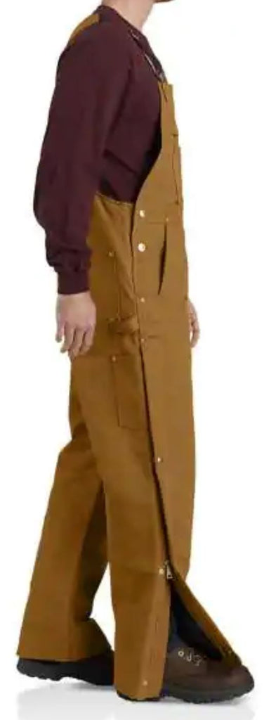 Relaxed Fit Duck Bib Overall Carhartt Brown 32x30