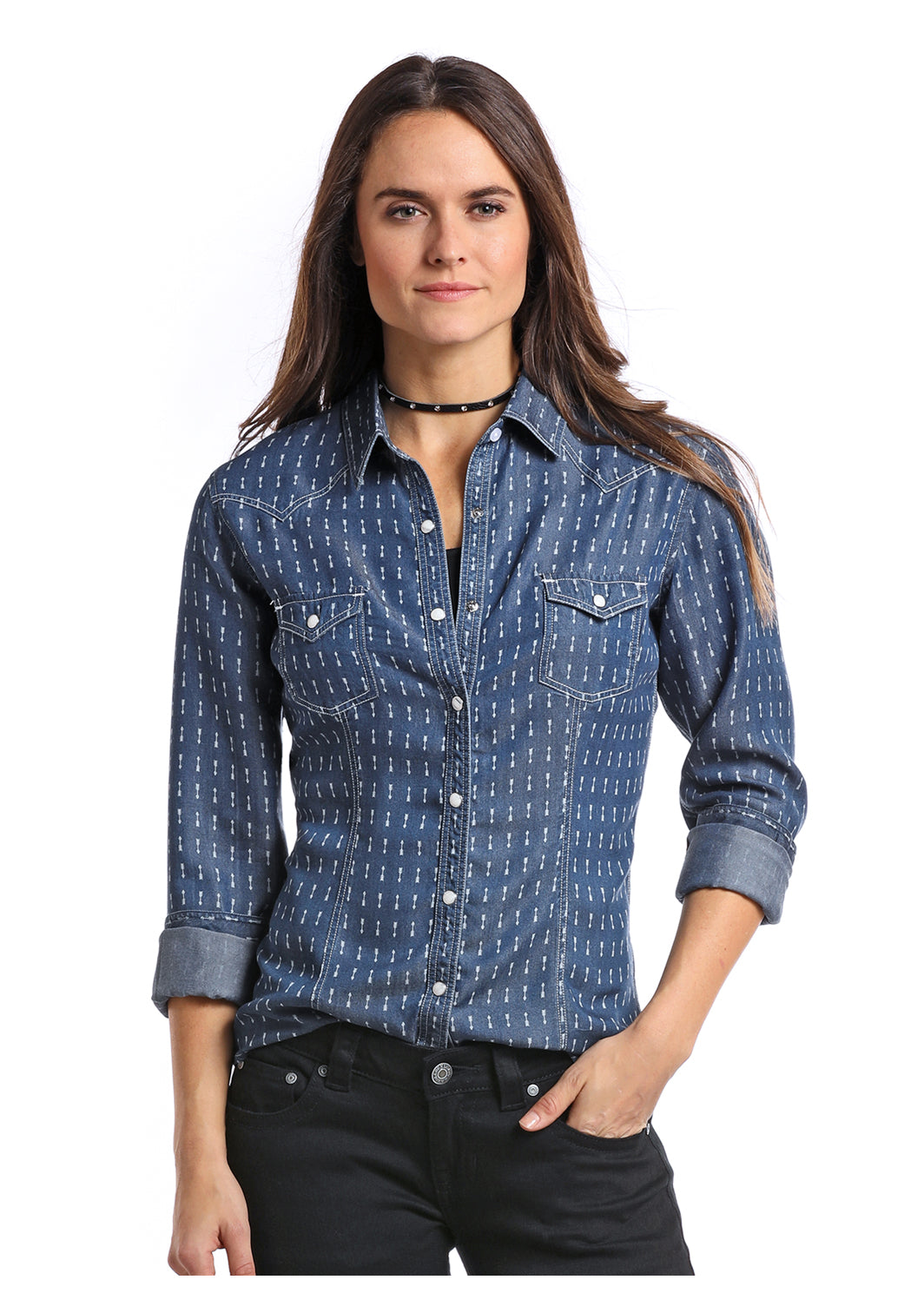 women's western snap front shirts