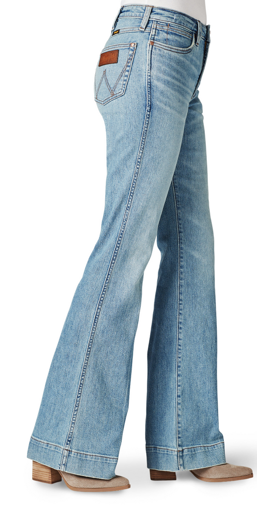 Women's Wrangler Retro High Rise Trouser Jean #112321429 | High Country  Western Wear