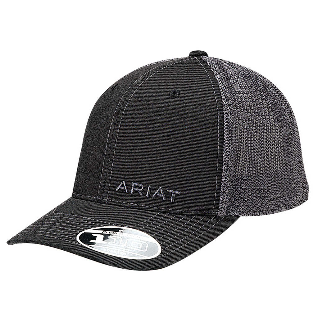 Ariat Flexfit Patch Rope Black Cap - A300019001