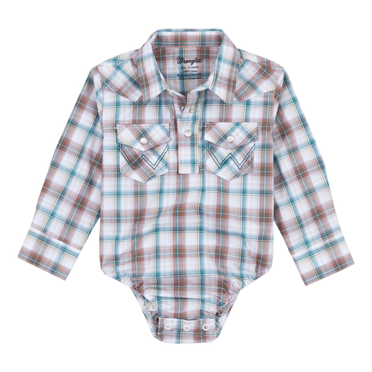 Infant Boy's Wrangler Bodysuit #112317546 | High Country Western Wear
