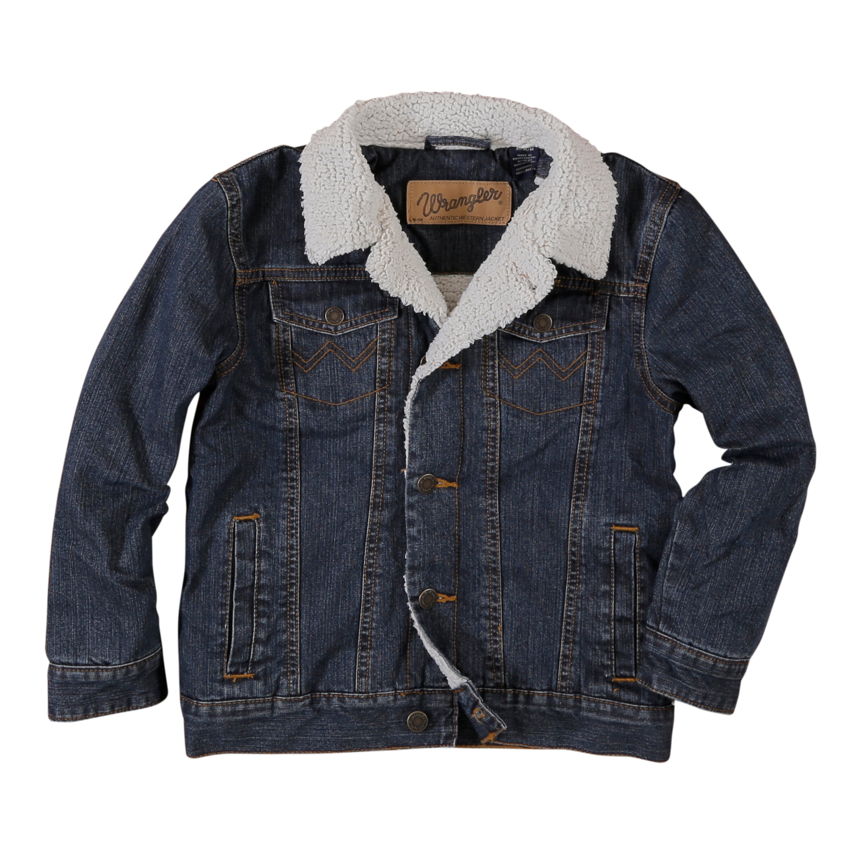 toddler sherpa denim jacket