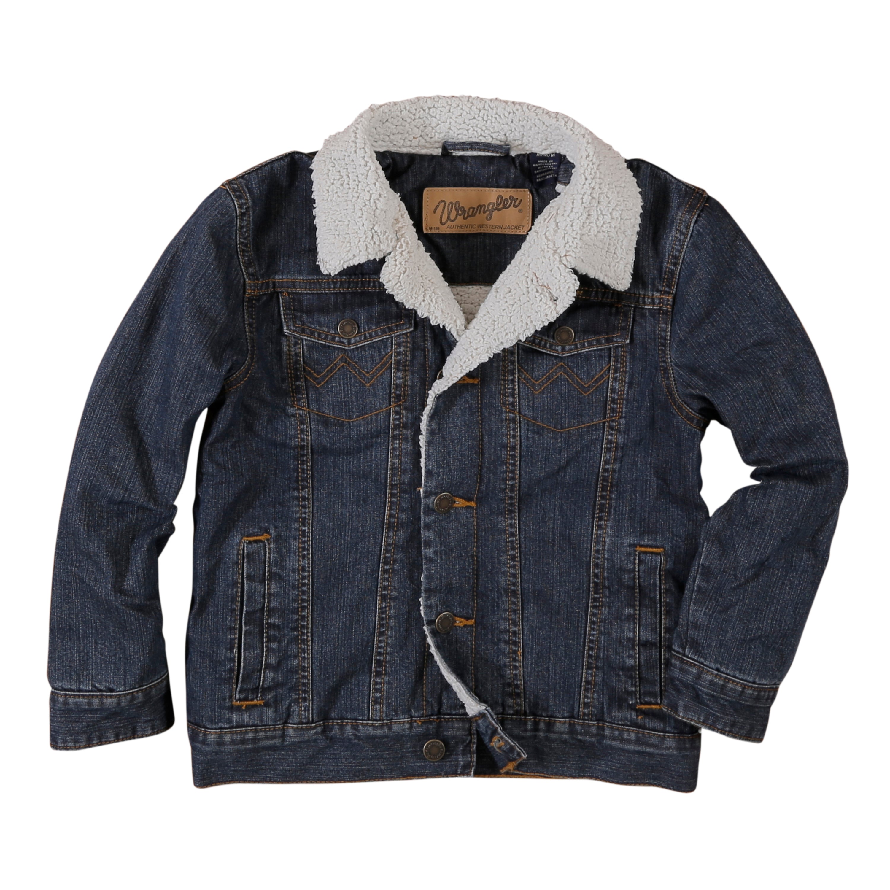 sherpa denim jacket toddler