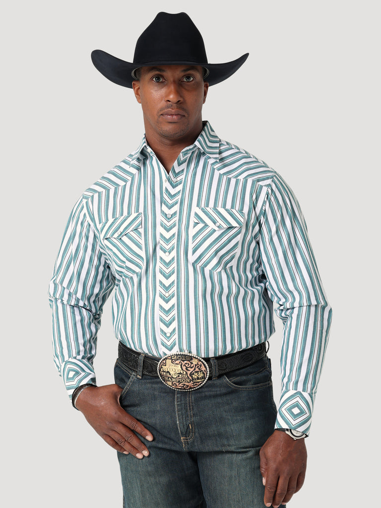 Men's Wrangler Snap Front Shirt #112317909 | High Country Western Wear