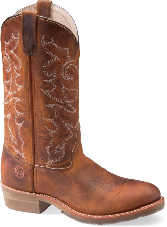 double h steel toe western boots