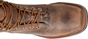 square toe lace up cowboy boots