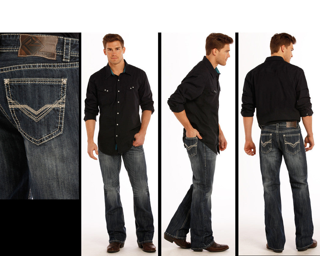 rock & roll jeans mens