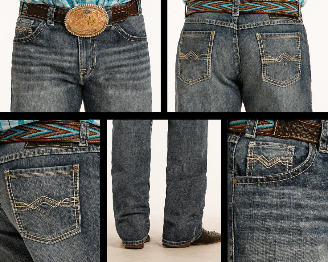 mens rock and roll cowboy jeans