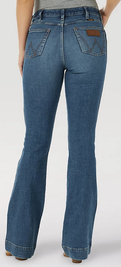 Women's Wrangler Retro High Rise Trouser Jean #1011MPESY