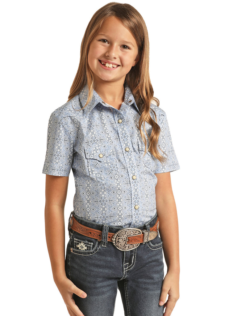 Girl's Panhandle Snap Front Shirt #RRGS1SRZ7W