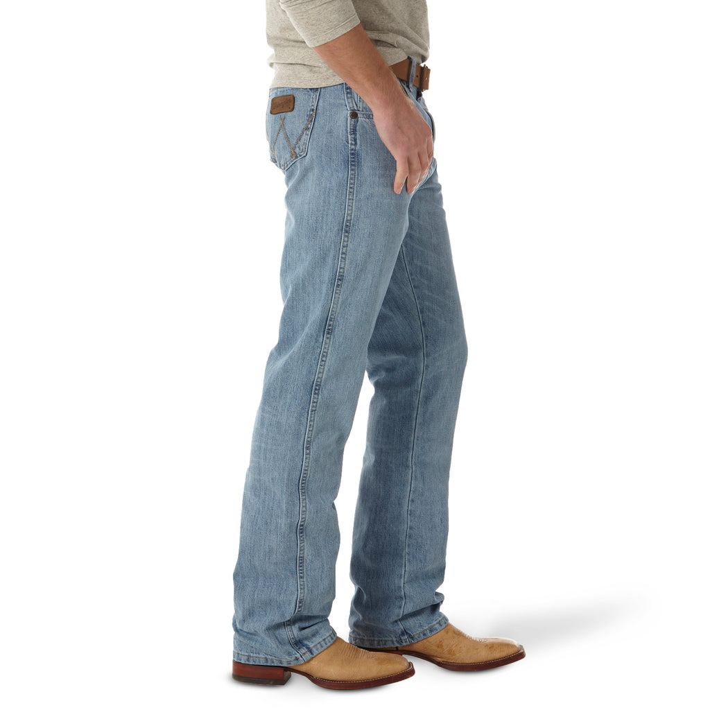 Wrangler Mens Retro Slim fit Bootcut Jeans - 112332505 – Starr Western Wear