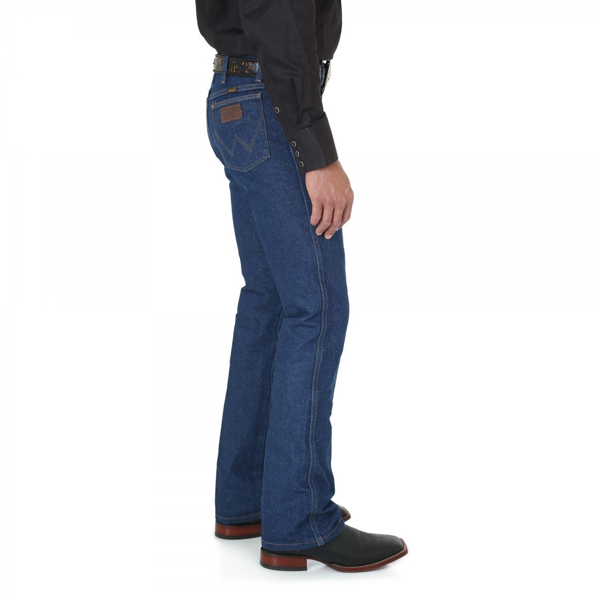 wrangler slim bootcut jeans mens