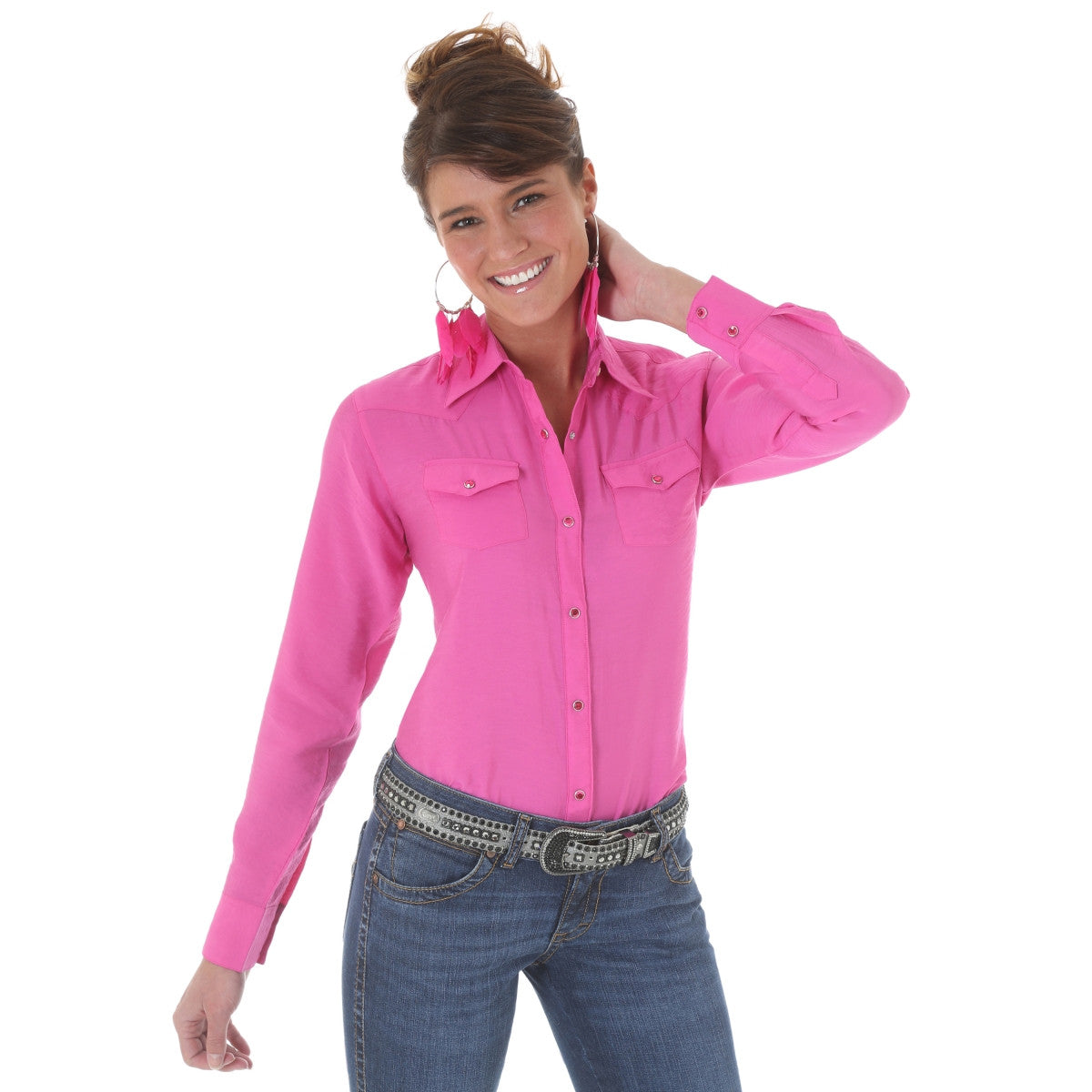 wrangler snap front shirts