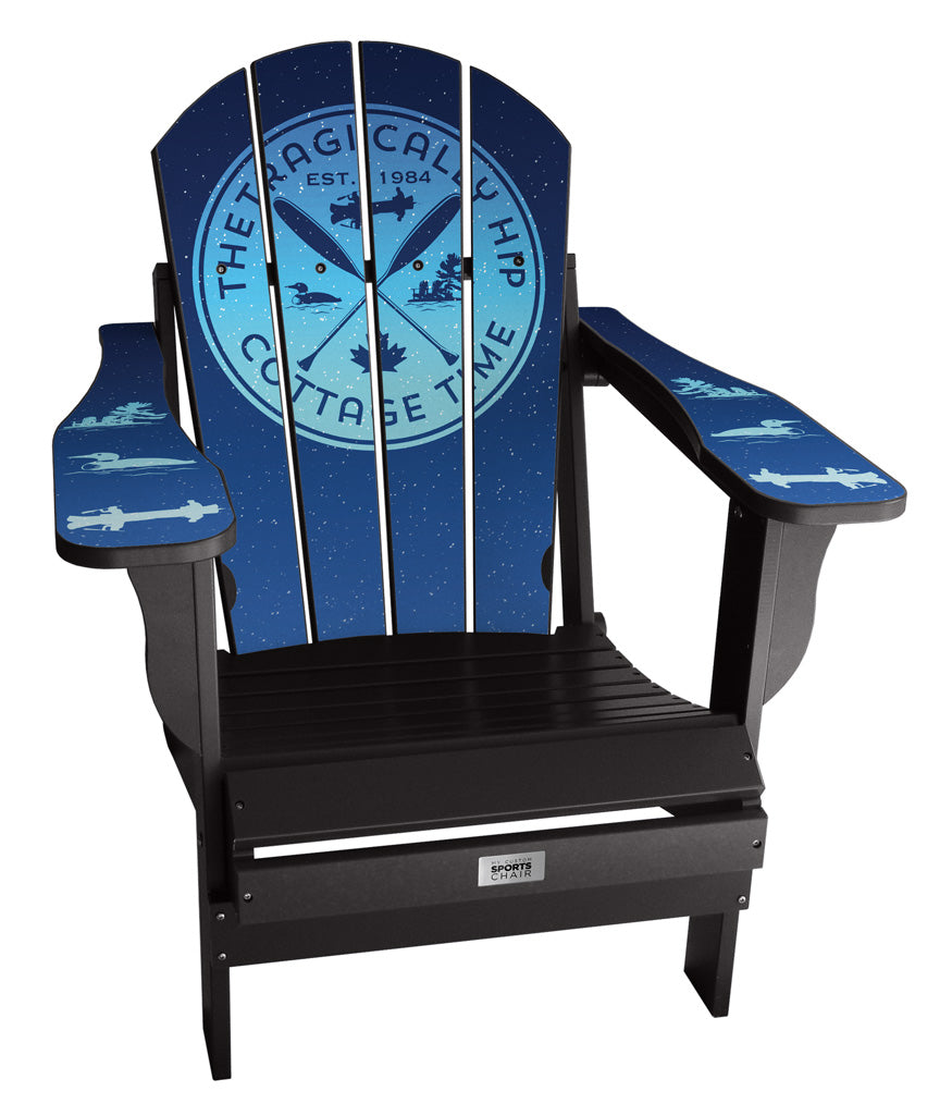 The Tragically Hip - Custom Sports Chair -  Cottage Time