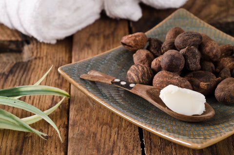 Shea butter as a treatment for neck lines