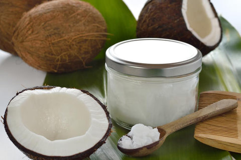 coconut oil for an oatmeal face mask