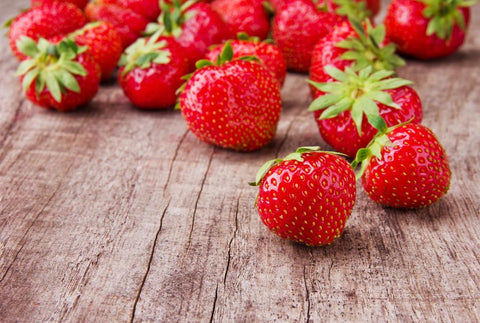 strawberries for yogurt face masks