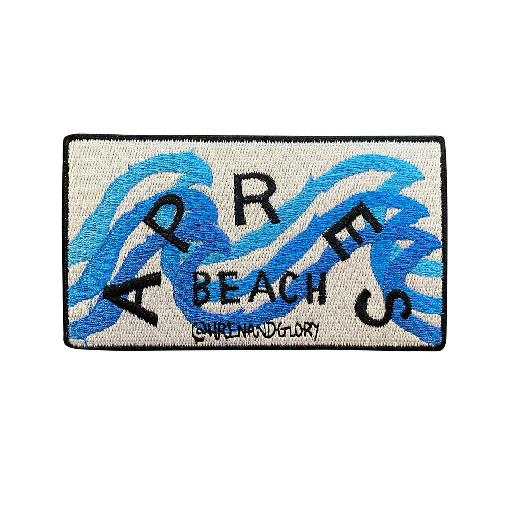 'APRES BEACH' EMBROIDERED PATCH