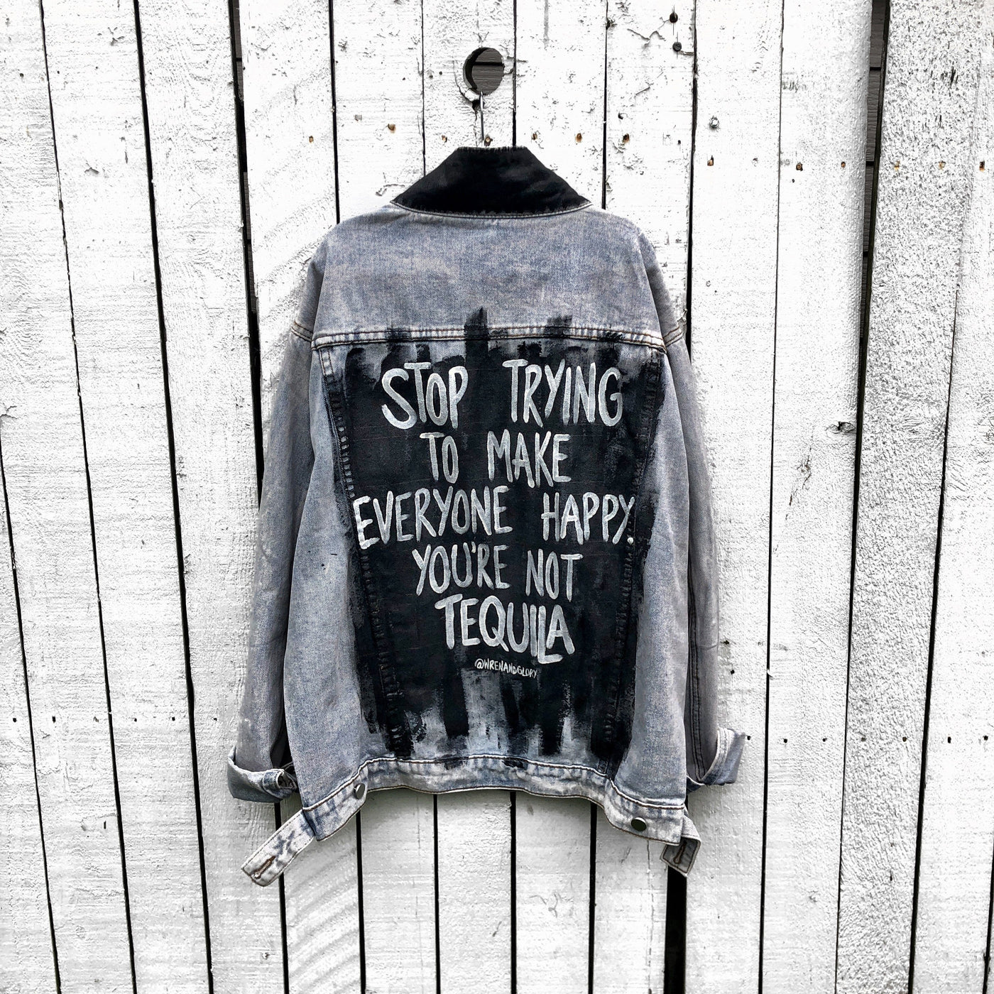 'TEQUILA TEQUILA' DENIM JACKET