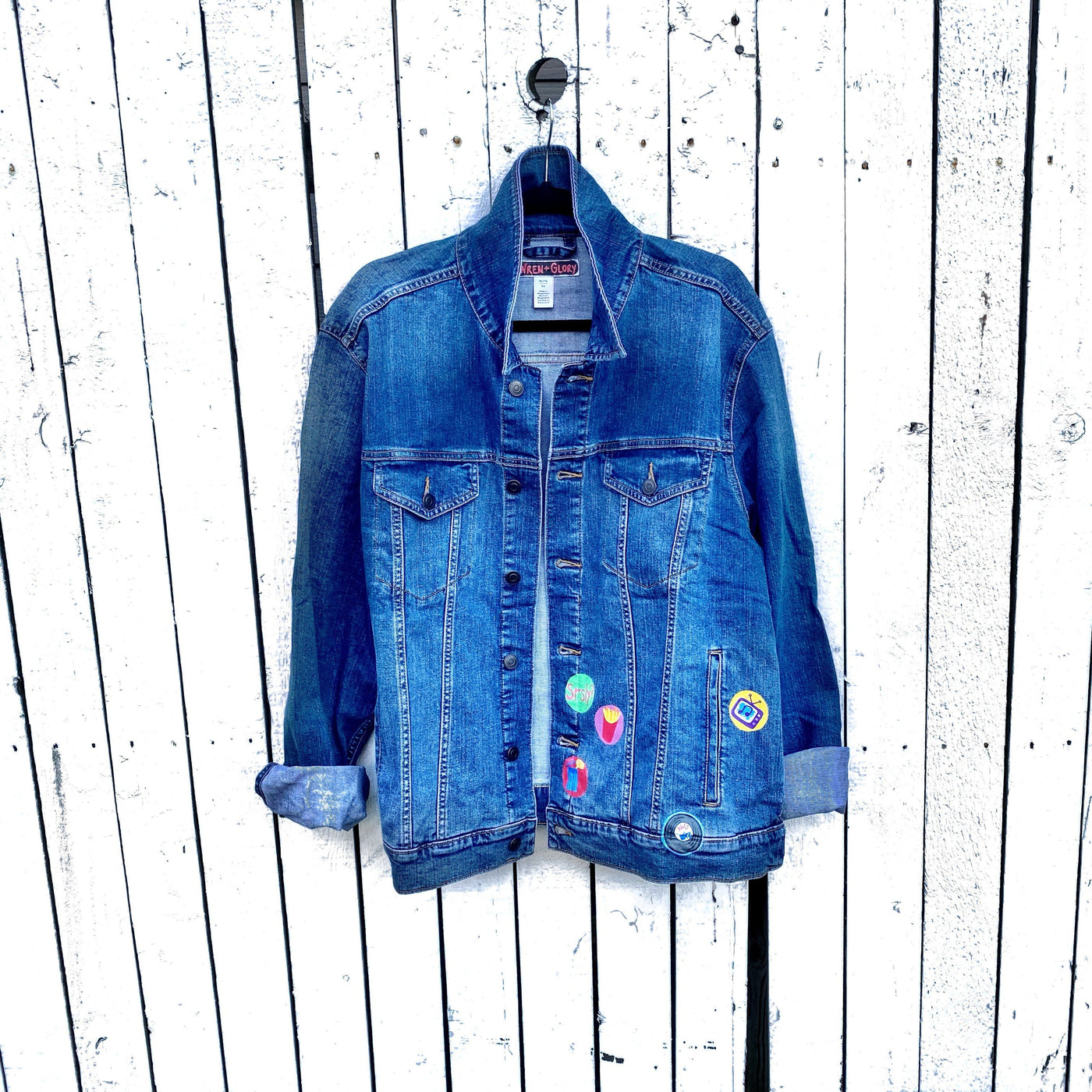 WG x MTV 'SERIOUSLY?' DENIM JACKET