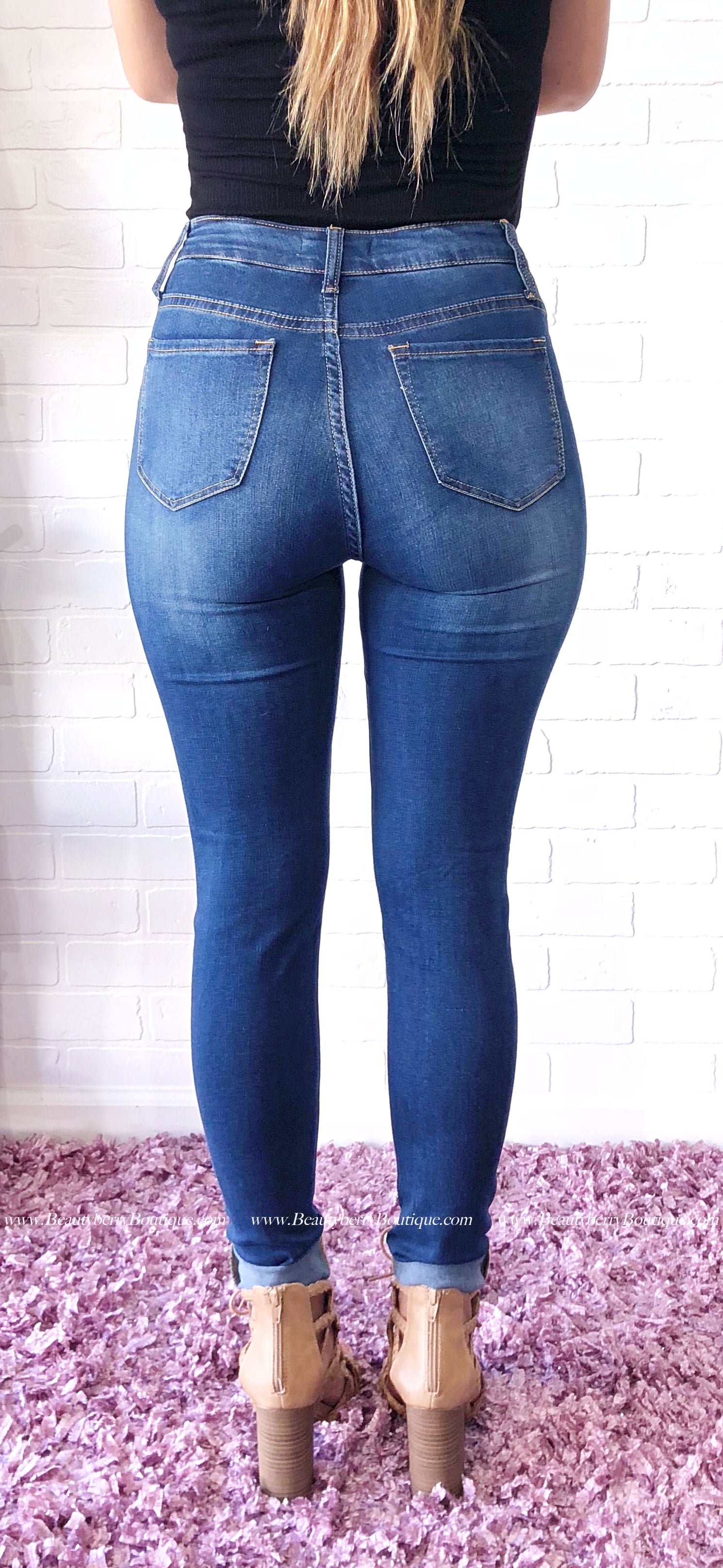 Sammy High Waist Jeans – Beautyberry Boutique