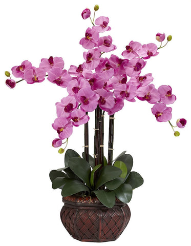 Phalaenopsis Silk Orchid in 8 colors by Nearly Natural | 31 inches ...