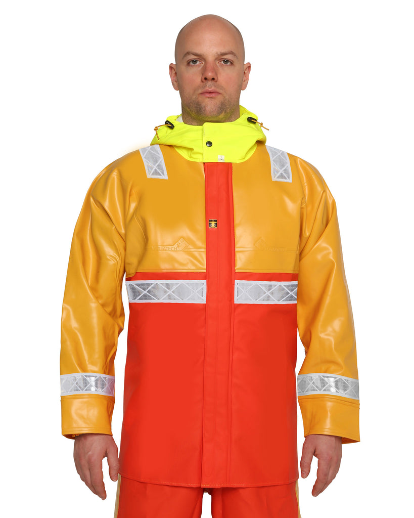 Jacket HYDROBLAST - Heavy duty - Hi-vis – GUY COTTEN AUSTRALIA