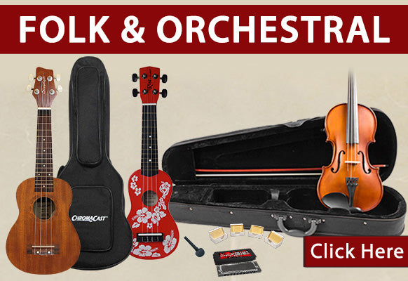 Holiday Sale Folk and Orchestral Instruments