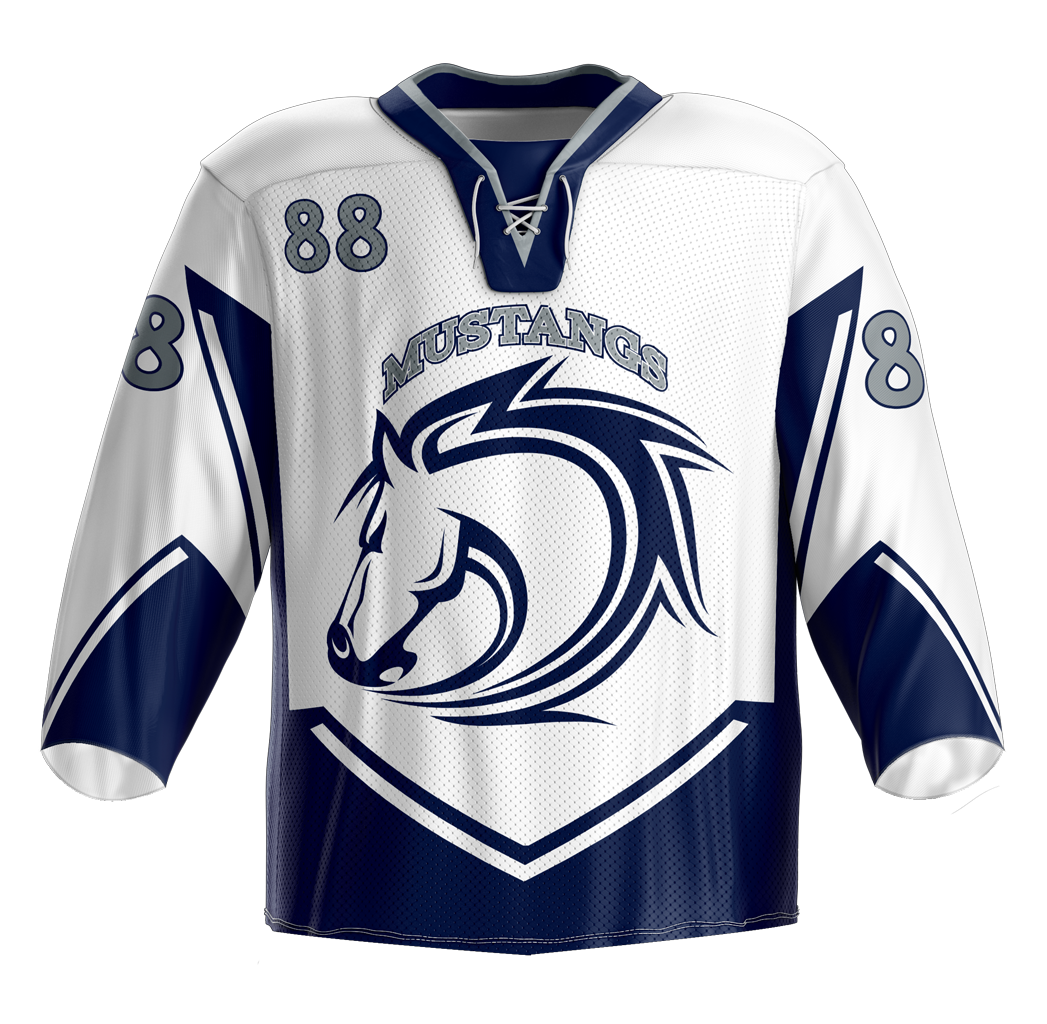 Jets Gray Custom Dye Sublimated Hockey Jersey