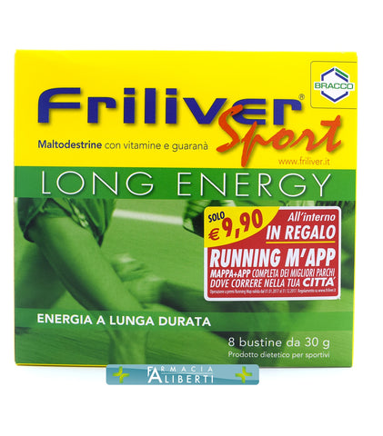 Friliver sport long energy integrator per sport di fatica lunga durata