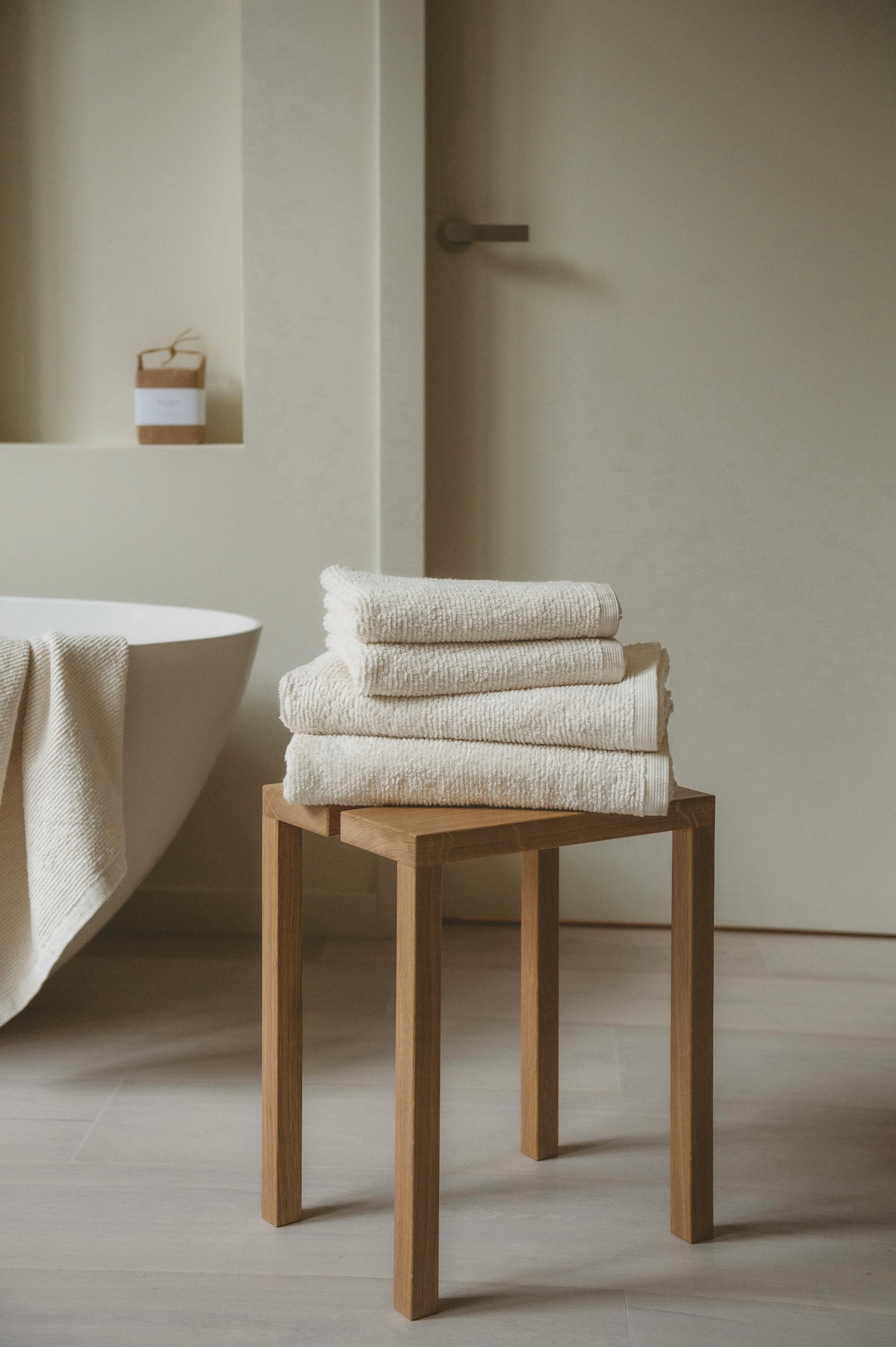 By Mölle undyed organic towels