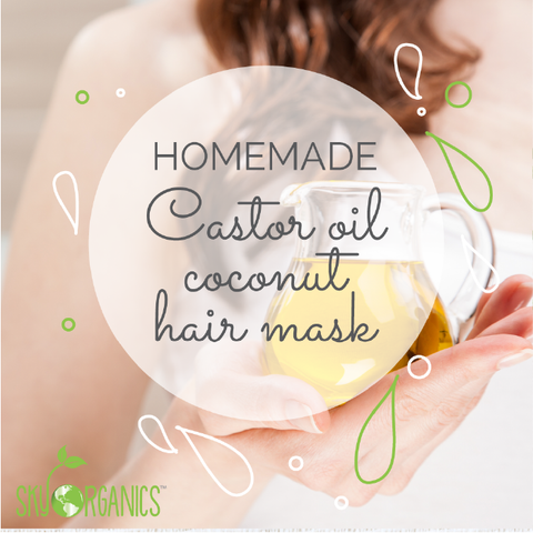 Castor Oil Coconut Revitalizing Hair Mask | Blog | Sky ...