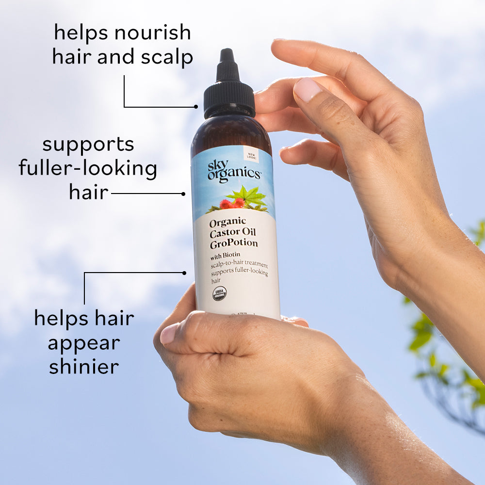 Sky Organics Castor Oil: Hair Growth Oil on Sale at  – StyleCaster