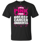 I Wear Pink for Breast Cancer Awareness! KIDS t-shirt