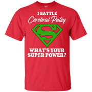 I Battle Cerebral Palsy  KIDS T Shirt