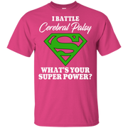 I Battle Cerebral Palsy  KIDS T Shirt