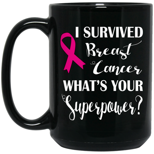 I Survived Breast Cancer Mug The Awareness Store