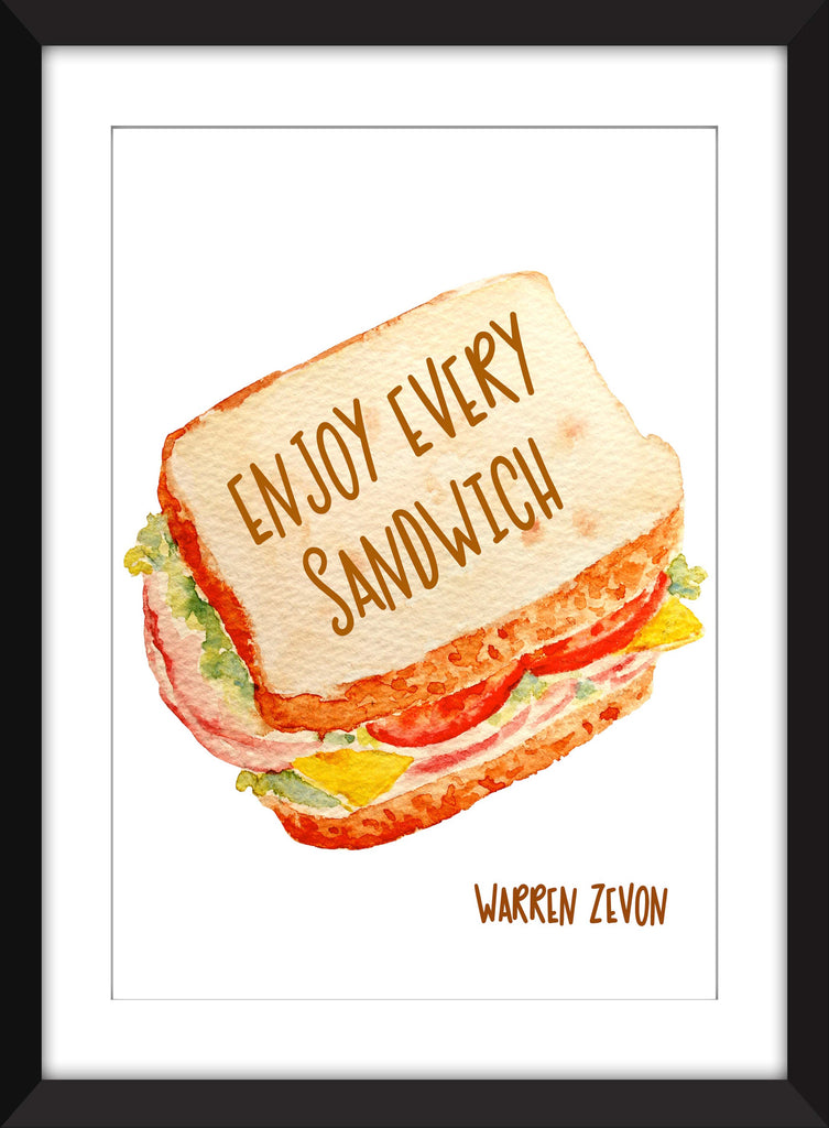 warren zevon enjoy every sandwich t shirt