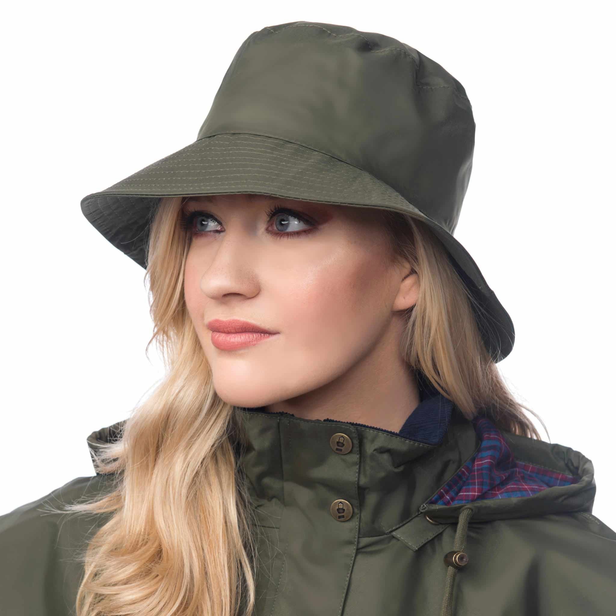 burberry womens rain hat