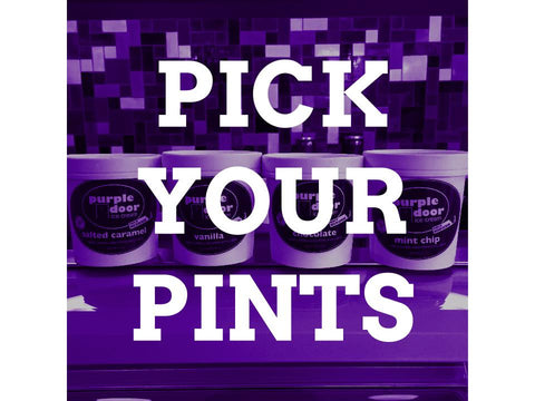 Pint Packages Purple Door Ice Cream