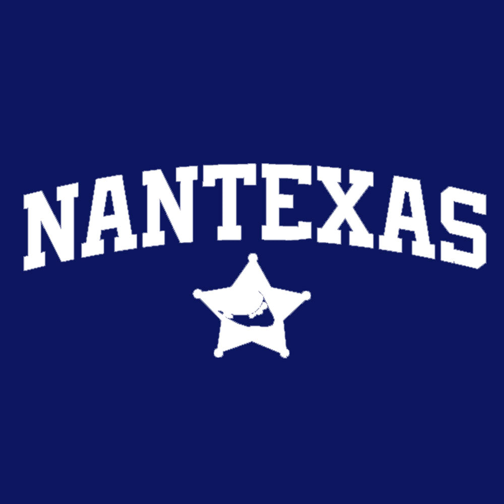 NanTEXAS Short Sleeve Tee Shirt Navy, White