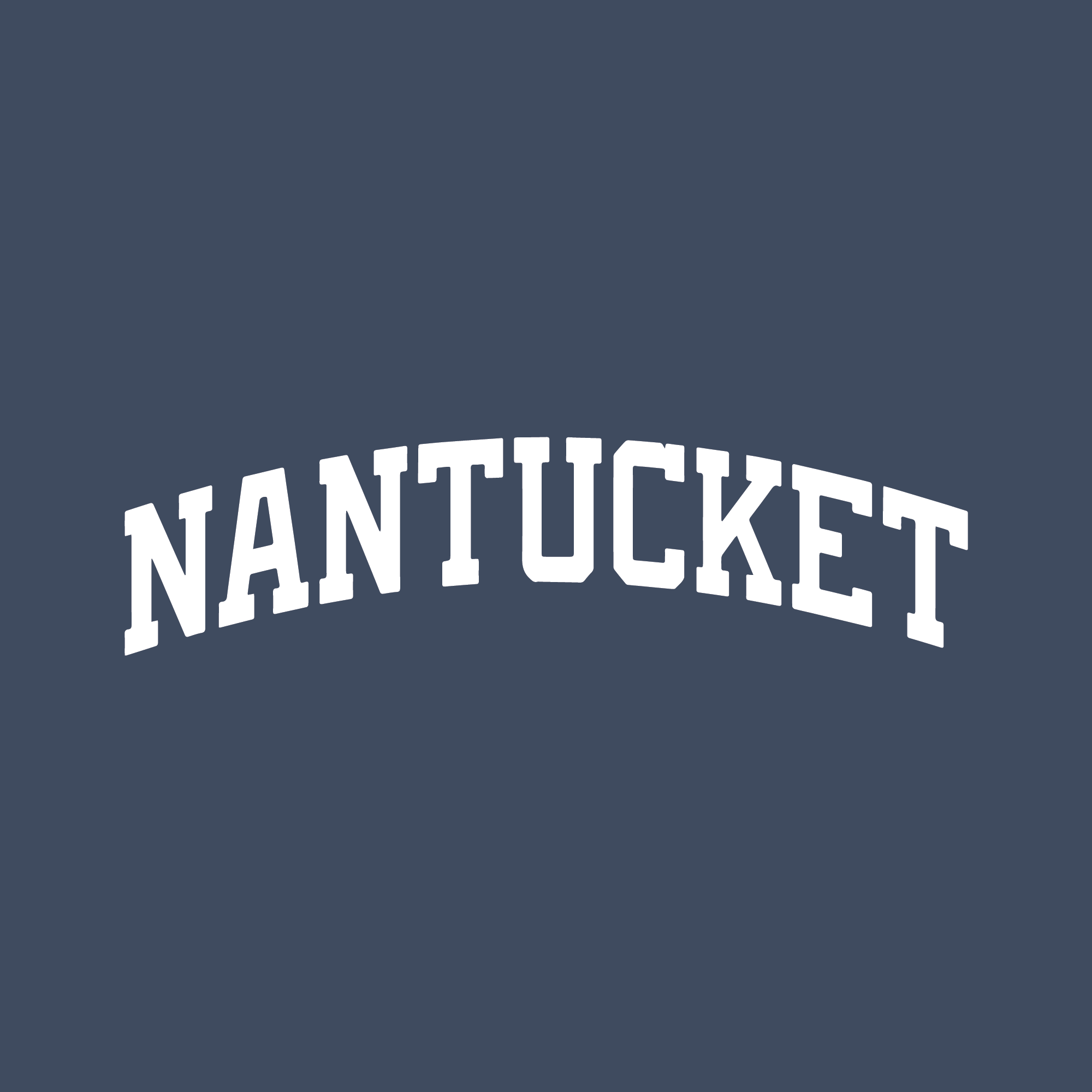 Kids Nantucket Sweatshirt (Jean Blue, White)