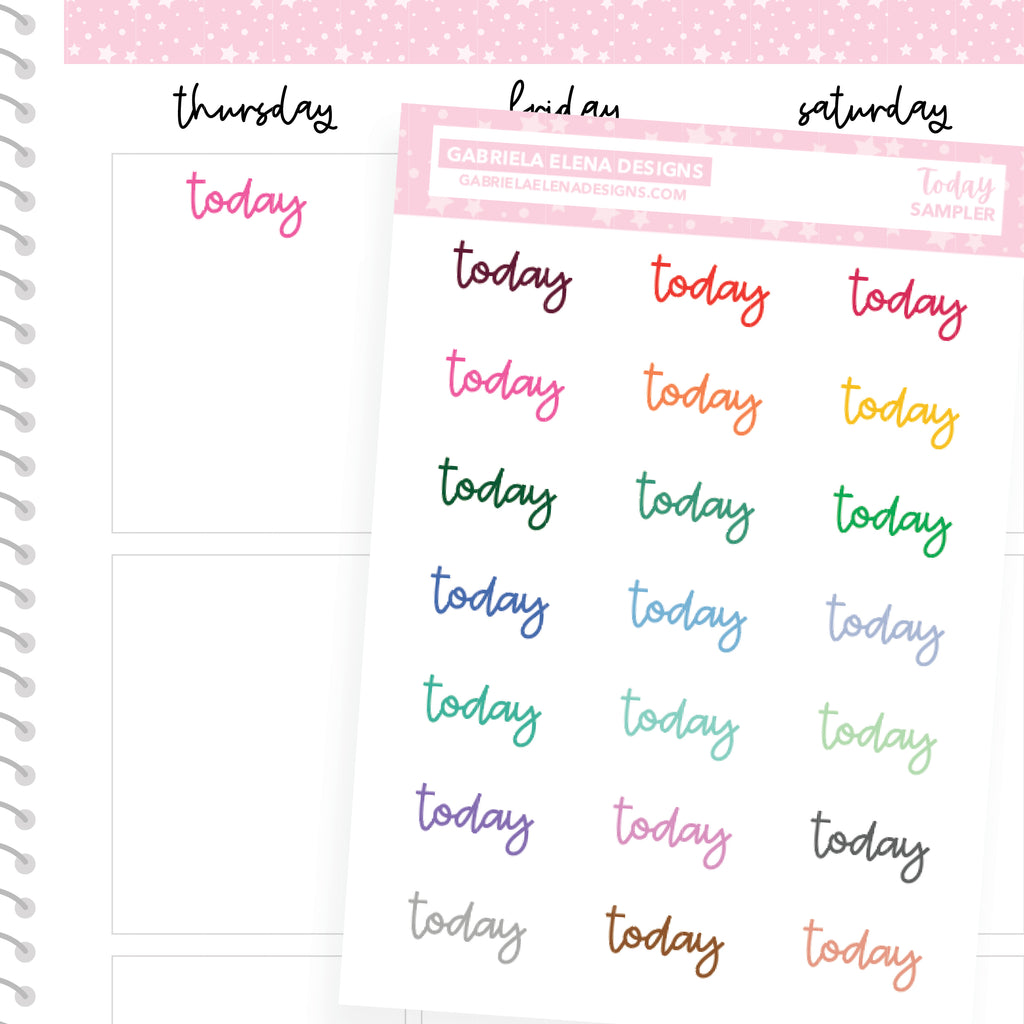 Planner stickers bundle vol. 3. Bullet Journal Stickers. Printable sti By  Ok_design